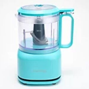 Prepology 3.5-Cup Electric Food Chopper - AQUA/BABY BLUE - NEW